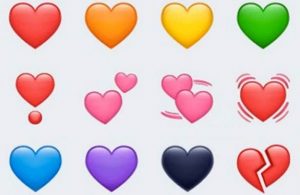 Corazones WhatsApp