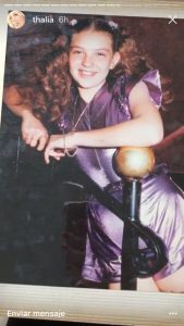 Thalía y su participación en el concurso infantil "Juguemos a cantar"