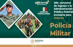 SEDENA busca mujeres que quieran unirse a la Guardia Nacional y ganar 16 mil pesos al mes