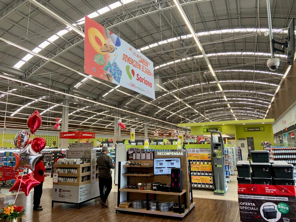 Soriana inicia su programa de remodelaciones 2023 en Híper Pilares y Tlatelolco