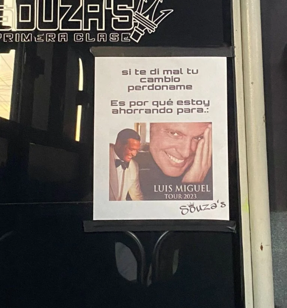 Luis Miguel: Chofer de microbús "advierte" la curiosa forma en que ahorra para ir a concierto del "Sol"