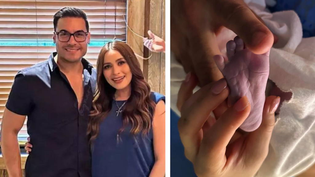 Tras la llegada de su primogénito, León; Carlos Rivera preparó una romántica bienvenida a su esposa Cynthia Rodríguez.