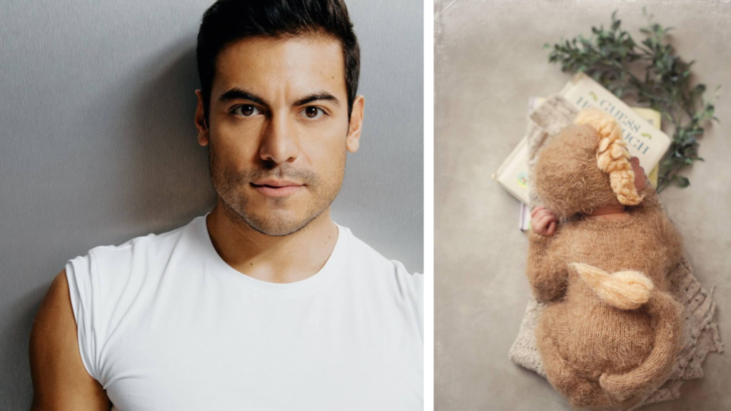 El cantante mexicano, Carlos Rivera compartió una fotografía de su primogénito en redes sociales, misma que fue acompañada con un tierno mensaje.