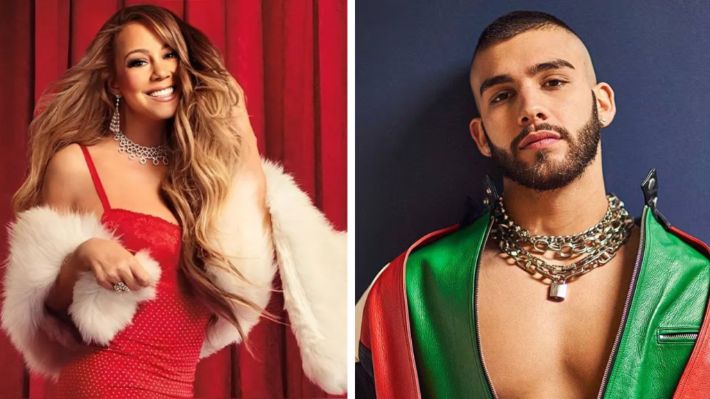 La reina de la Navidad, Mariah Carey podría ser sustituida por el cantante y compositor colombiano Manuel Turizo esta temporada decembrina.