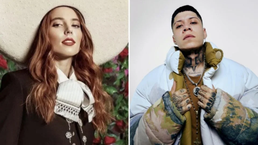 La cantante Majo Aguilar dejó impactó a sus seguidores al compartir una fotografía junto al reconocido rapero Santa Fe Klan.