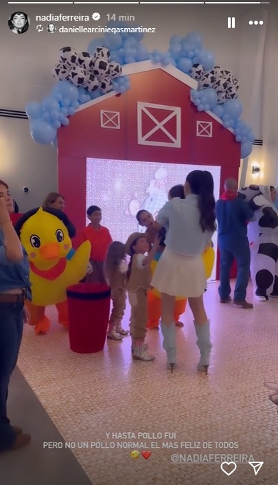 ¡Marc Anthony y Nadia Ferreira celebran por todo lo alto el primer cumpleaños de su hijo!