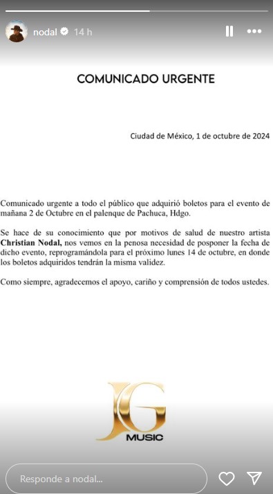 ¡Christian Nodal fue hospitalizado de emergencia! ¿Cuál fue el motivo?