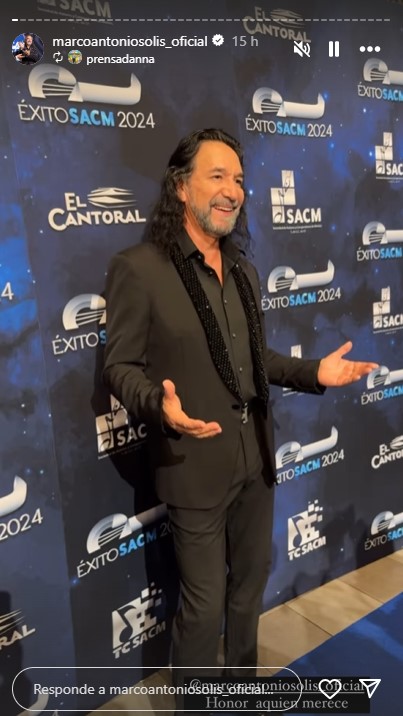 Marco Antonio Solís recibe el título de "Gran Maestro" en una velada llena de emociones