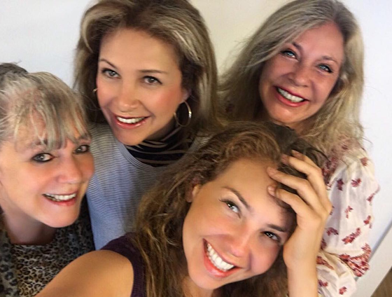 Thalía y Camila Sodi en alerta por la salud de Ernestina Sodi