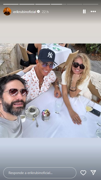 Erik Rubín y Paulina Rubio encienden rumores tras nostálgico reencuentro en redes.