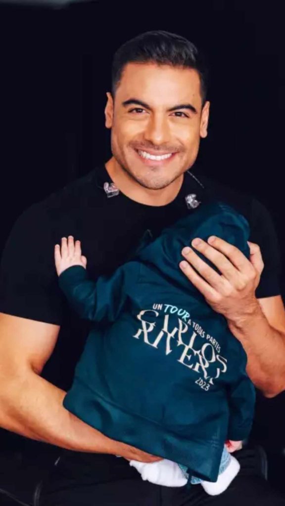 ¡Carlos Rivera revela por qué oculta el rostro de su hijo León!