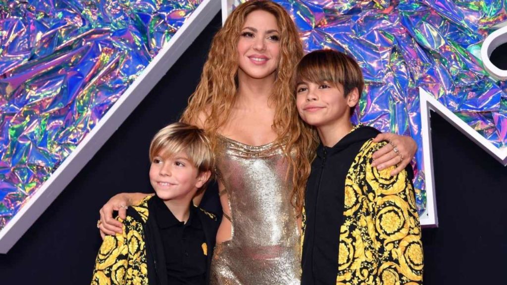 Shakira conmueve tierno momento con sus hijos mientras prepara su gira mundial