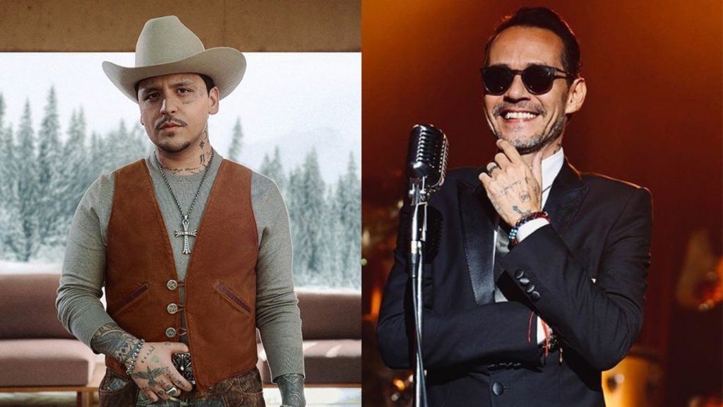 Christian Nodal confiesa que Marc Anthony es su guía espiritual en sus momentos difíciles